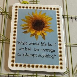 •Brand New• Sunflower Aesthetic Waterproof Sticker